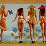 Sexy Werbepostkarte von Sloggi