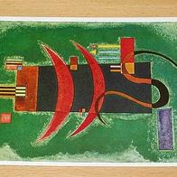 Kunstpostkarte Wassily Kandinsky : Rotes Segment