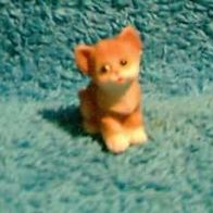 Niedliche Mini-Katze F.4 aus Kunststein handbemalt