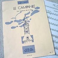 Noten für Altsax und Klavier "Le Campanile", E. Bozza