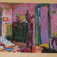 Kunstpostkarte Wassily Kandinsky : Wohnzimmer