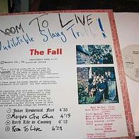 The Fall - Room to live, undilutable slang truth - Lp - mint