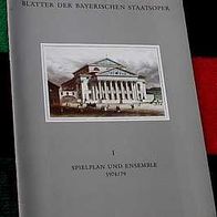 Blätter der Bayerischen Staatsoper1978/79 I, Sep/ Okt 78