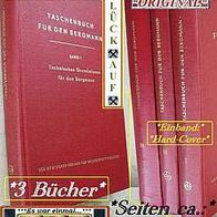 Bergbau * DDR * 3 Stück Lehr-Bücher für den Bergmann * von 1961