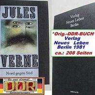 DDR * Jules Verne: Nord gegen Süd * Paper-Back-Buch