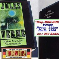 DDR * Jules Verne: Hector Servadacs Weltraumreise * PB-Buch