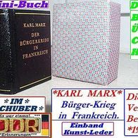 DDR Minibuch * MARX: Krieg in Frankreich * im Schuber