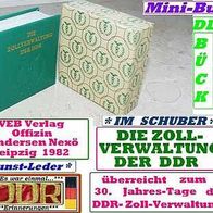 DDR Minibuch * Zollverwaltung der DDR * im Schuber