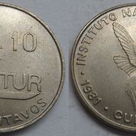 Kuba 10 Centavos 1981 (INTUR) ## C2
