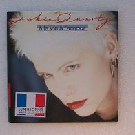 Jakie Quartz - A La Vie Lamour / Bye Bye Lennui, Single - CBS 1987