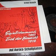 Ernst Busch - 7" EP Aurora Rote Reihe Nr.3 - Trotz alledem