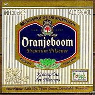 ALT ! Bieretikett Sonderausgabe "Floriade 1992" Brauerei Oranjeboom Breda Niederlande