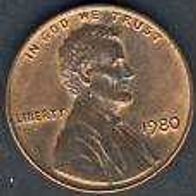 USA 1 Cent 1980.