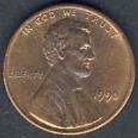 USA 1 Cent 1990