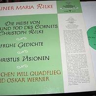 Rainer-Maria Rilke - literarische DGG Lp ´66 (Will Quadflieg, Oskar Werner)