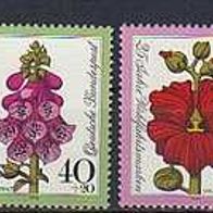 Bund 818-821 (Wohlfahrt - Blumen) postfrisch