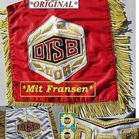 DDR * Militaria * Orig.-DTSB-Fanfarentuch + Fransen * RAR