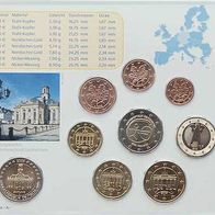 Eurokursmünzensatz Bundesrepublik 2009 G stg