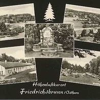 AK Friedrichsbrunn Harz Sanatorium Freibad Denkmal 1968