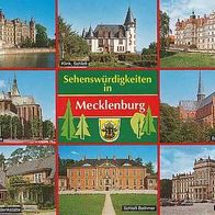 alte AK Mecklenburg 1995, Güstrow, Bothmer, Klink usw