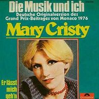 Eurovision 7"MARY CRISTY · Die Musik und ich (RAR 1976)