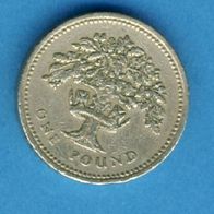 Großbritannien 1 Pound 1987