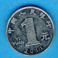 China 1 Yuan 2011
