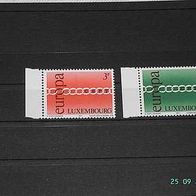 Luxemburg, MNr.824/25 postfrisch