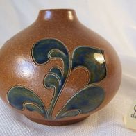 Westerwald Studio Keramik Vase mit Ritzdekor * * *