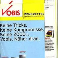 Werbung Reklame Vobis Computer Dachboden Nostalgie