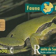TK Telefonkarte gebraucht - Spanien Iberische Fauna Frosch