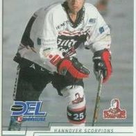 Wally Schreiber - DEL Card 2001 - Hannover Scorpions