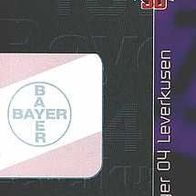 Bayer Leverkusen Wappen - ran Bundesliga Cards 96