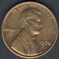 USA 1 Cent 1970
