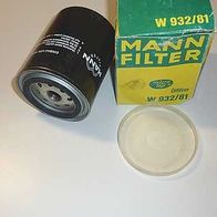 Mann Filter W932/81 / W 932/81 Ölfilter Neu
