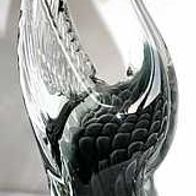 wunderschöne Graugans aus altem Murano Glas