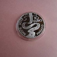 Finnland 10 Euro PP 2002 Elias Lönnrot 200 Geb.T.