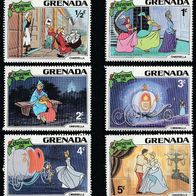 Grenada Michel 1109 - 1114 Postfrisch * * - Walt Disney Cinderella