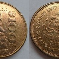 Mexiko 100 Pesos 1990 ## K4