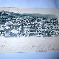 AK Linz a.D. gel 1899