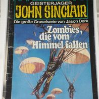 John Sinclair (Bastei) Nr. 293 * Zombies, die vom Himmel fallen* 1. AUFLAGe