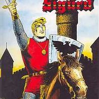 Wäscher * * SIGURD * * BURG Falkenfels * * Kompl Satz TCs m Box & Album !