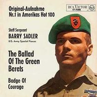 7"SADLER, Barry · The Ballad Of The Green Berets (RAR 1966)