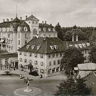 alte AK Bad Dürrheim, Stadtbild Kurheim um 1966