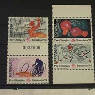 Spanien, MNr.2875/78 postfrisch