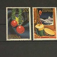Spanien, MNr.2805/06 postfrisch