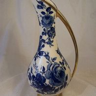 OCA Kronach / Delft Kobalt-Porzellan Vase * **