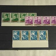 Spanien, MNr.1114/16, 4 Sätze postfrisch