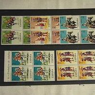 Spanien, MNr.2062/66, Viererblock postfrisch