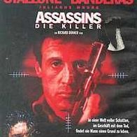 Sylvester Stallone * * Assassins - DIE KILLER * * Anthony Banderas * * VHS